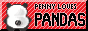 Penny Loves Pandas Button